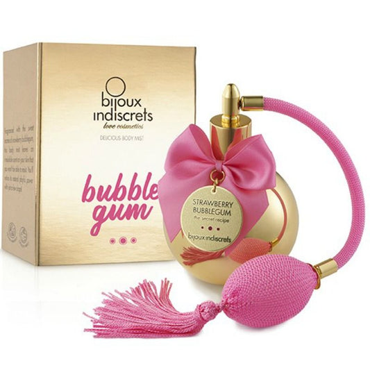 BIJOUX Indiscrets - Brume Corporelle Fraise Bubble Gum - Sensualité en Flacon de 100 ml