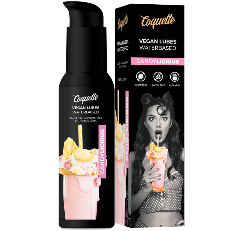 COCOQUETTE CHIC DESIRE - Lubrifiant Végan Candyliscious pour des Moments Intimes